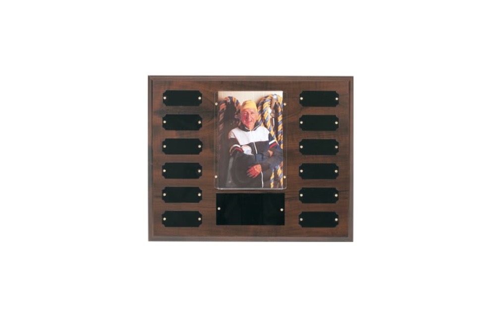 4" x 6" Photo Holder, Cherry Perpetual Plaque