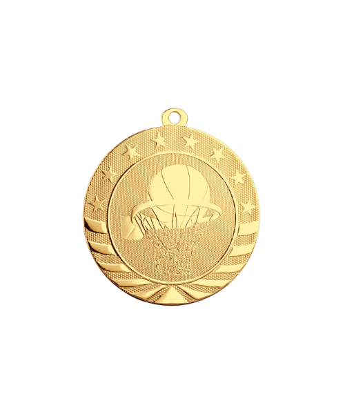 Basketball Starbrite Medal