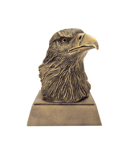 Gold Eagle Head Resin