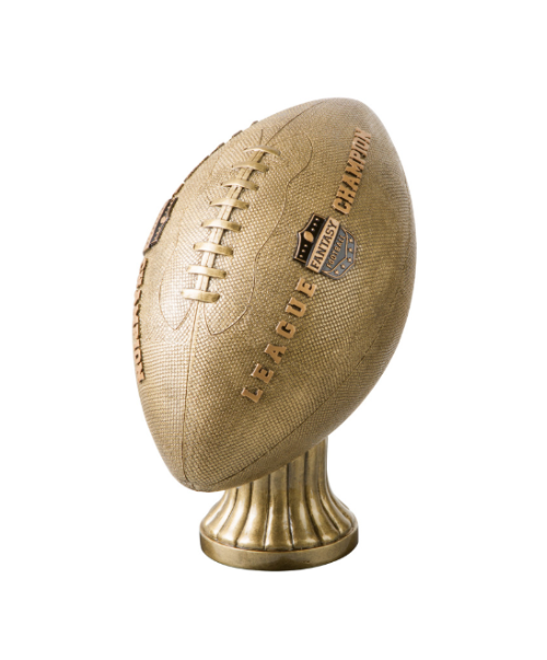 Gold Fantasy Football Figure with Black Base