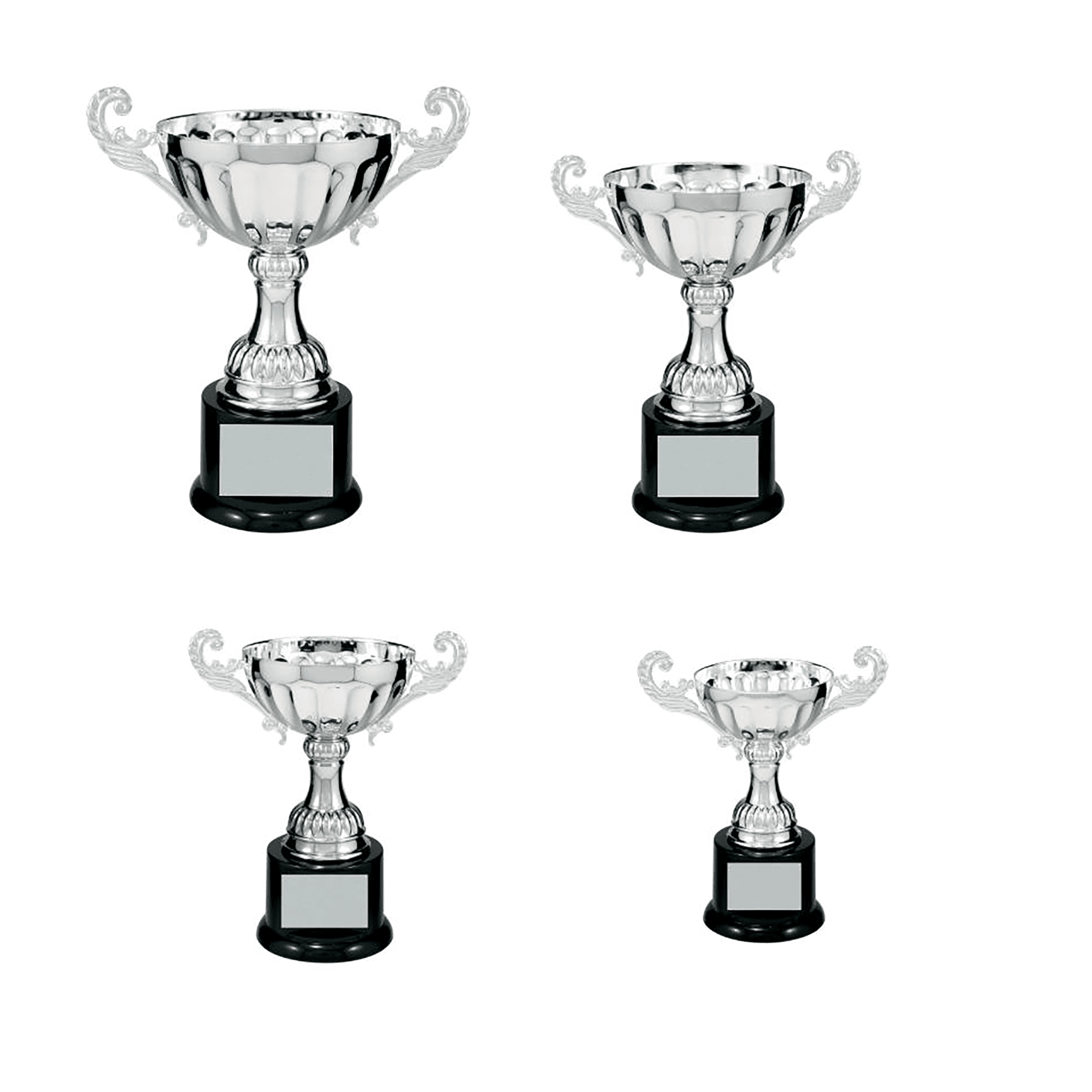 Metal Cup Trophy on Plastic Base