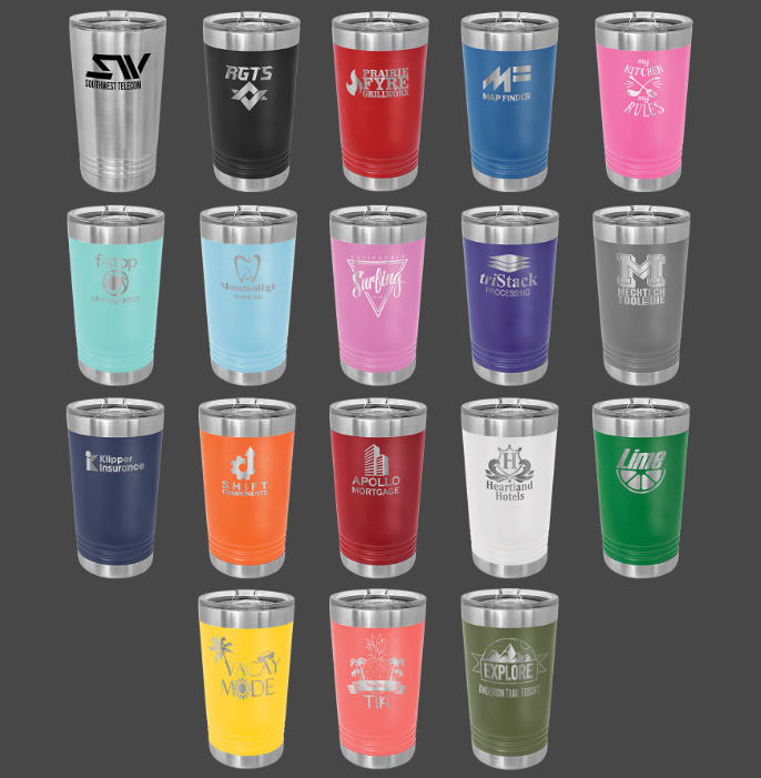 16oz Pint Tumbler Slide Lid