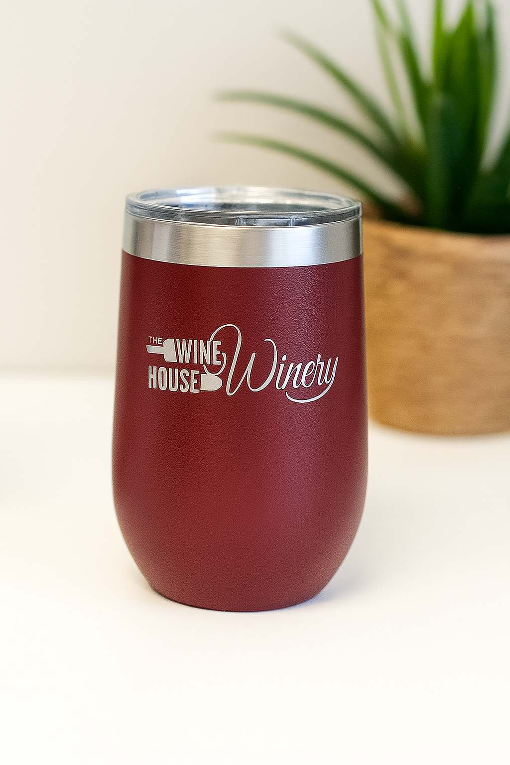 16oz Stemless Tumbler Snap Lid