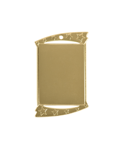 Rectangular Stars Insert Holder Medal