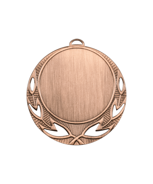 Open Wreath Insert Holder Medal