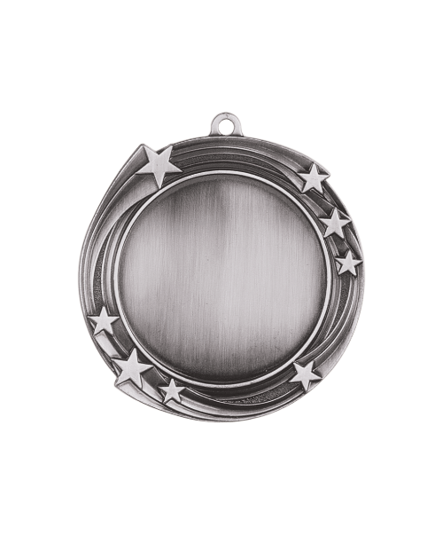 Antique Swirling Star Insert Holder Medal