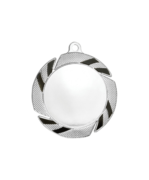 2 3/4" Silver/Black 2" Insert Medal Holder