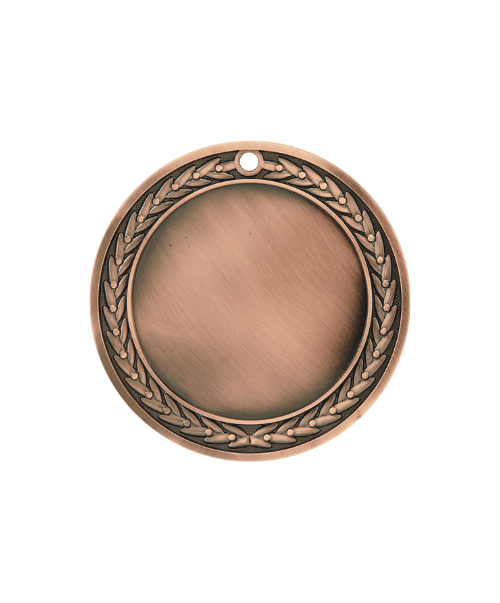 4" Antique 3" Insert Holder Medal