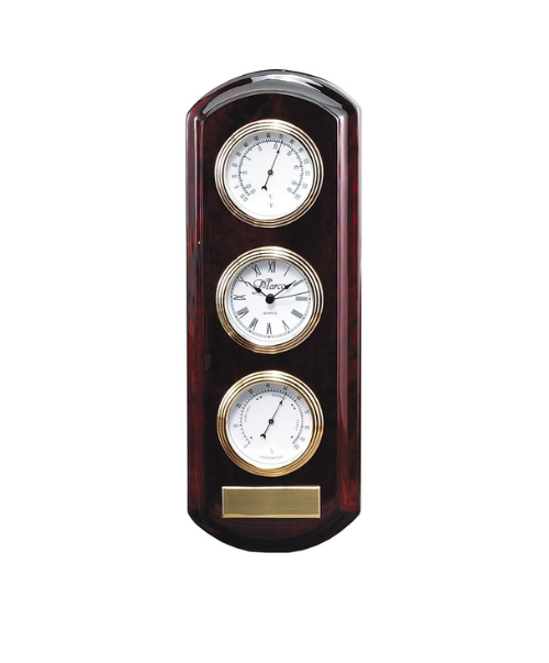 Rosewood Piano Finish Wall Clock