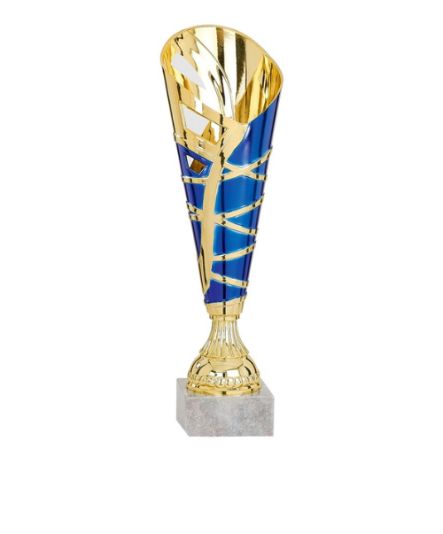 Gold and Blue Assembled Cup