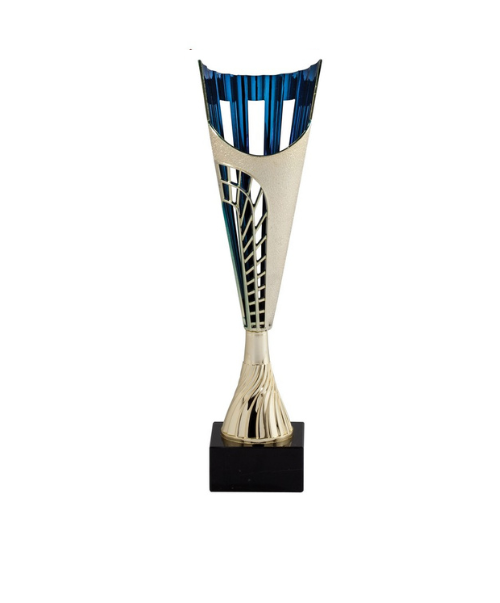 Gold and Color Assembled Cup Trophy