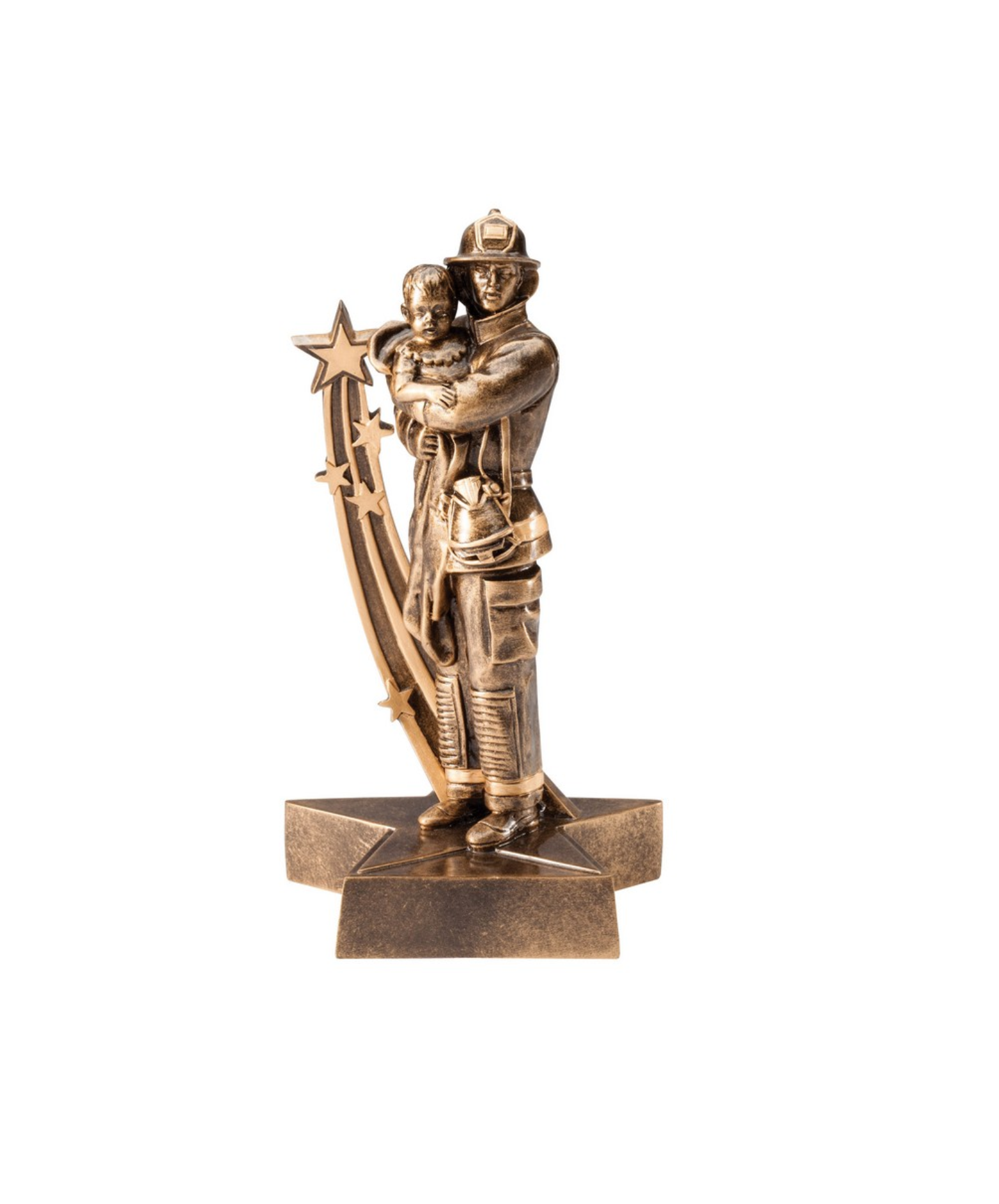 Super Star Fireman Resin