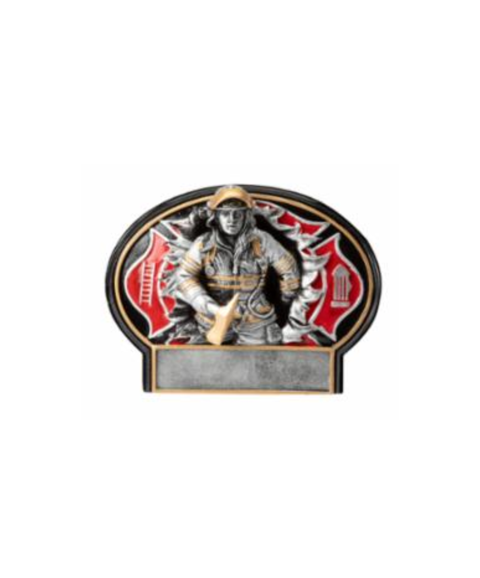 Red Fireman Resin