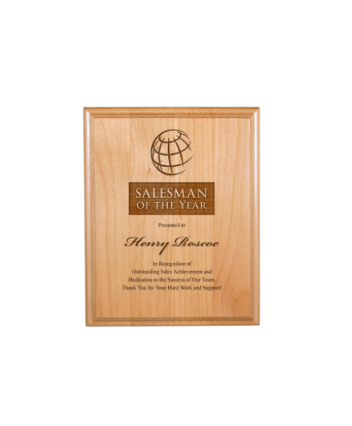 Red Alder Plaque