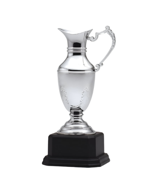 Silver Claret Jug on Base