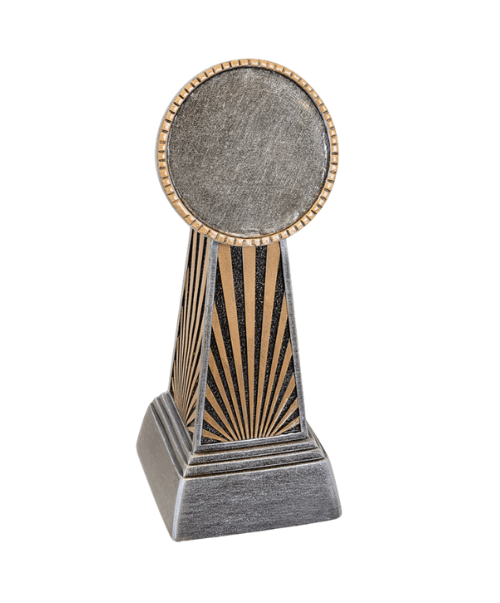 6" Imperial Resin Award with 2" Holder