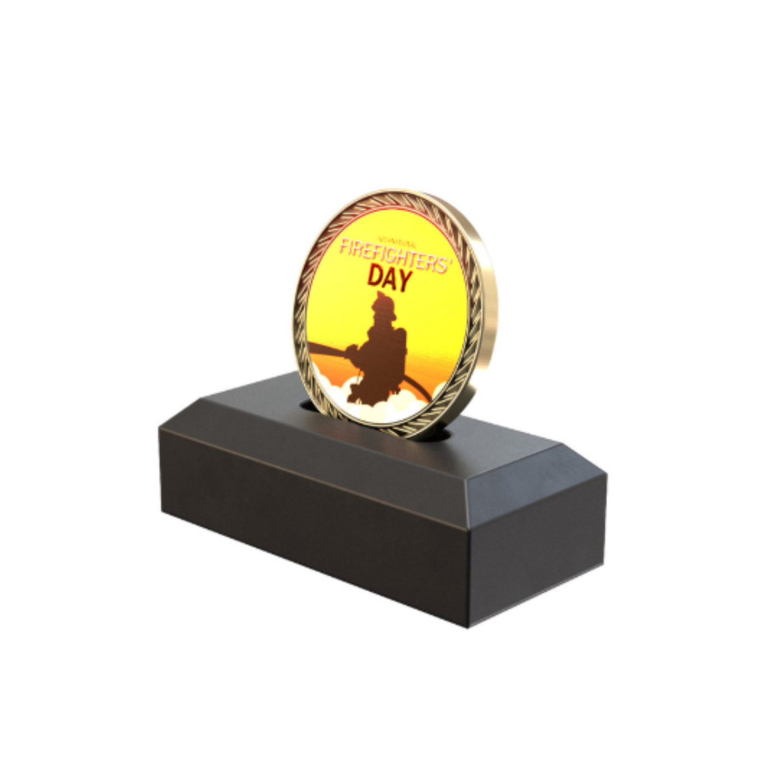 Wooden Coin Stand